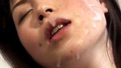 Hottie Fucked and Facial Over and Over