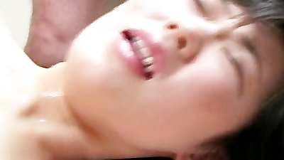 Hot japanese babe fucked in the pussy part1