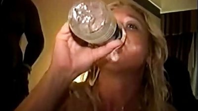 Blond Married Wife Gangfucked And Used Completely .p