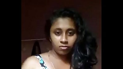 Süd Indische mallu Mädchen anjusha selbst Gemacht clip DURCHGESICKERT durch Ihr BF