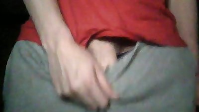 Teenage Male Stroke his hard 7 Inch Cock for you (Msg ME)