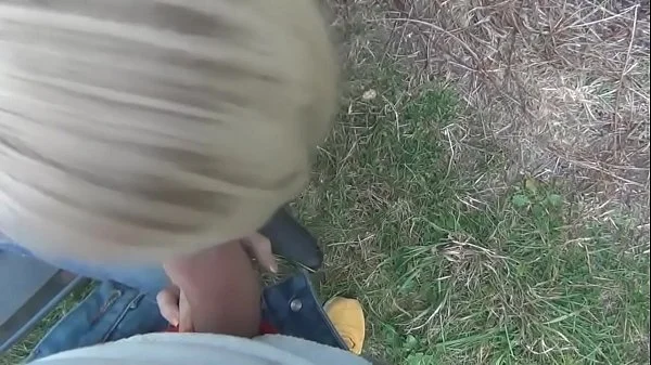 SEXY BLONDE BLUE EYED GERMAN AMATEUR TAKES A LOAD OF CUM ON HER TONGUE AND SWALLOWS EVERY DROP