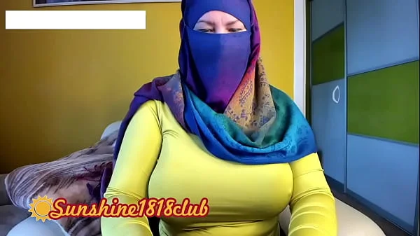 Middle East Hijab Muslim Arabic girl with big tits on cam recording November 2nd