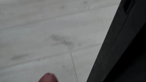 Risky !!! I masturbate my cock in front of my stepsister, she ignores me, but she likes to look at my cock, she wants to touch and suck me, and then I cumshot in her mouth a lot of cum