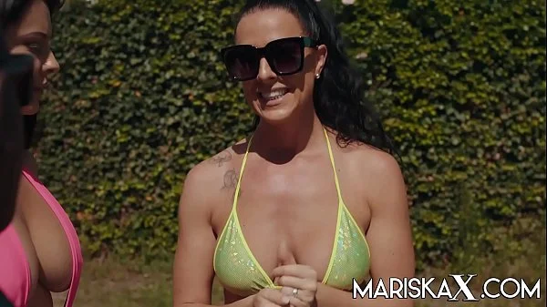 MARISKAX Mariska and Texas Patti pay the rent with sex