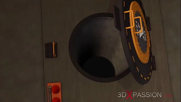 Crazy fuck in restraints. Sexy busty slut gets fucked hard by BBC