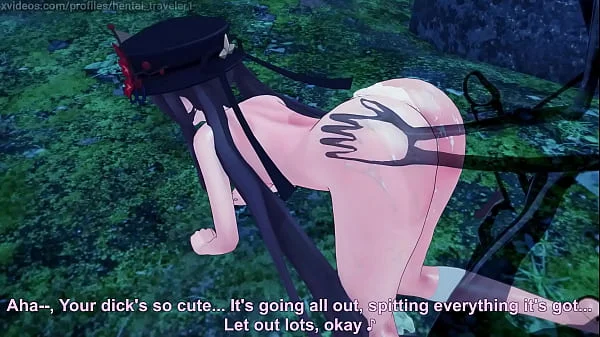 Genshin impact: Hu Tao has a hard day at work.