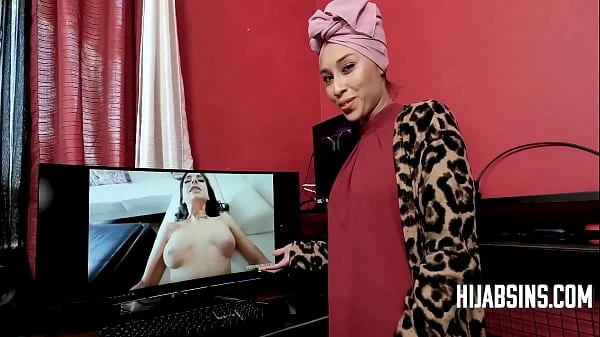 Arab StepMom In Hijab Takes Care Of StepSon