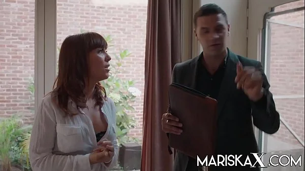 MARISKAX Angelique Luka pays her bills to the bailiff