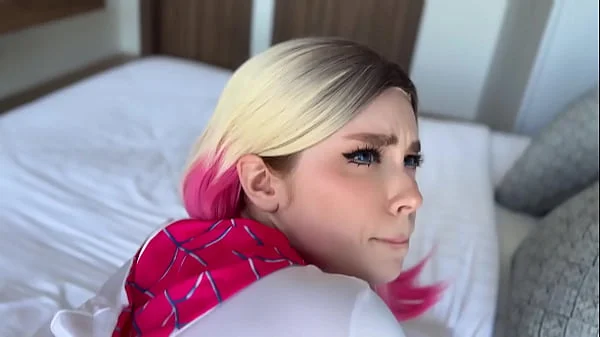 Gwen Stacy Enjoys Ass Fucking. College Girl Anal Masturbates to Memories of Anal Sex - Cosplay