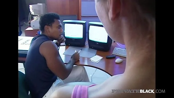 Private Black - Retro Fuck Fun With Blonde DPd By BBC & Bro!