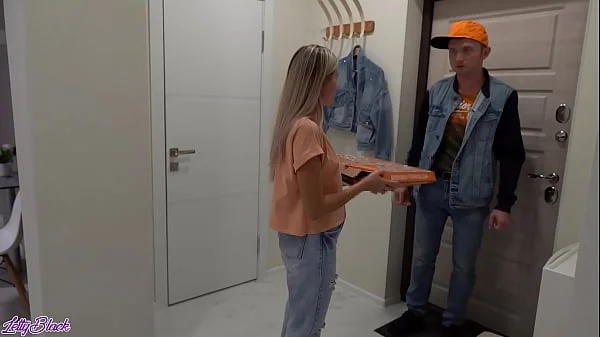 Pizza Delivery For a Horny Bitch | Letty Black