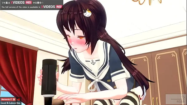 無修正アニメ　いもーとがオナホでオナサポ　ボイスASMR　イヤホン推奨、オナホ推奨　サンプル版