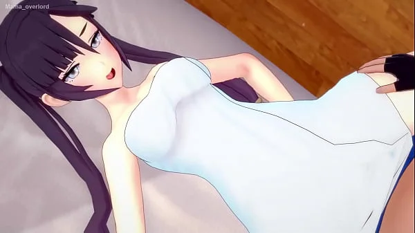 Mona se quita la toalla para follar (hentai) (sin censura)