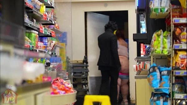 Horny BBW Gets Fucked At The Local 7- Eleven