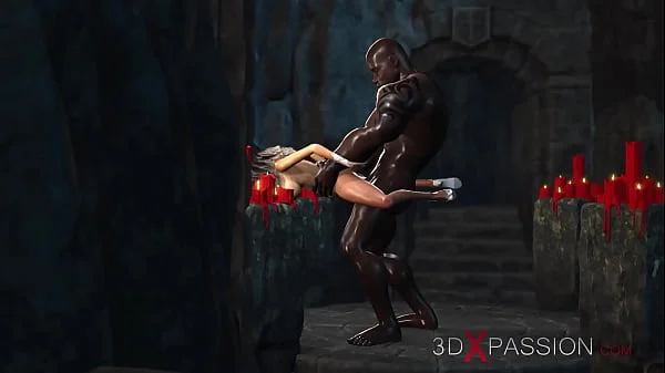 Young bride dreams of being fucked by a big black cock at a wedding