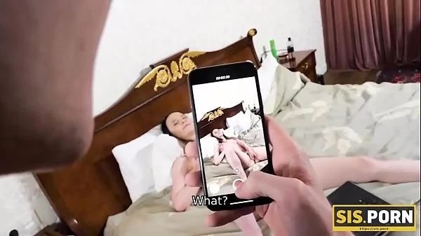 SIS.PORN. Excited girl masturbates and catches stepbrother filming her