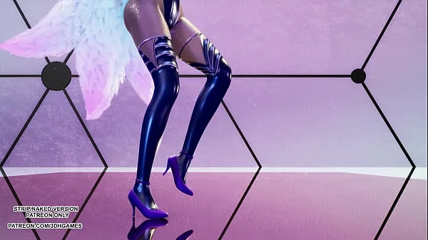 [MMD] CHUNG HA - PLAY KDA Ahri Sexy Kpop Dance League Of Legends Uncensored Hentai