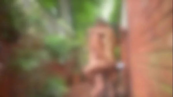 Fucking in the rain - MILF has AMAZING sex with neighbour outdoors