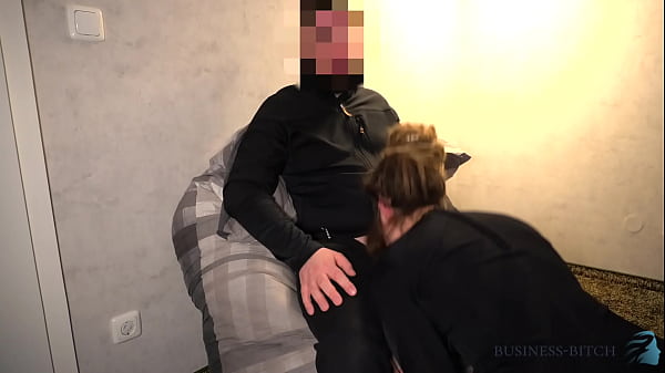 beauty in sexy bodycon dress dances slowly - satisfies you with intense blowjob and cowgirl creampie, business-bitch