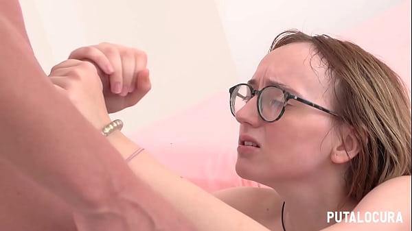 PutaLocura - Follada y Nalgadas en el Culo a Rubita Friki EmeJota