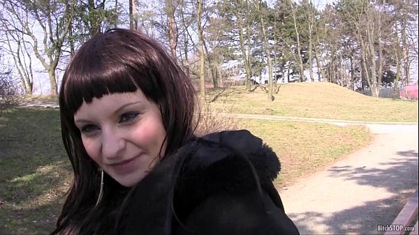 Bitch STOP - Pregnant hitchhiker fucked