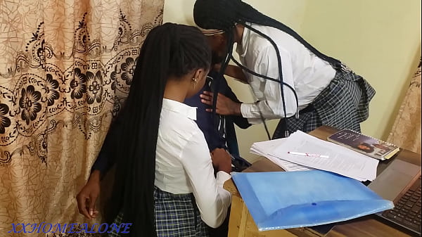 Big Dick Class Teacher Fuck His Teenage Students After Class for Extra Marks.