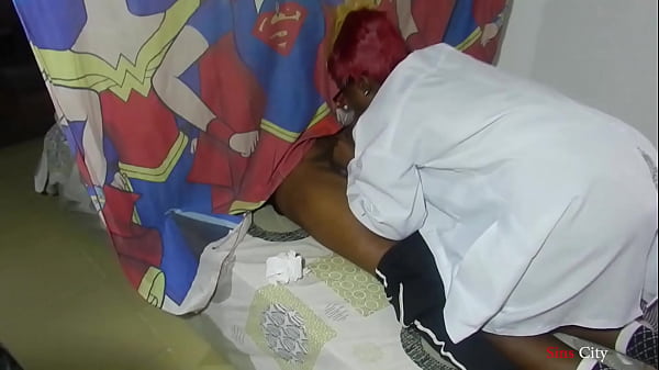 Crazy doctor sucked and fucked male patient in front of  his Wife