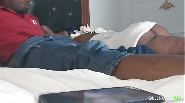 He became horny after watching porn, Stepsis helped him while he was masturbating