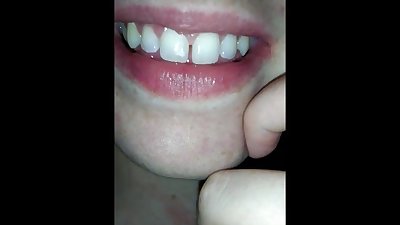 Zähne Fetisch sprechen