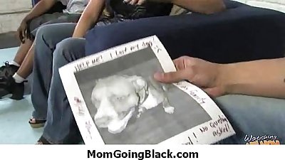 Hot mommy milf takes a ride on a big black cock 9