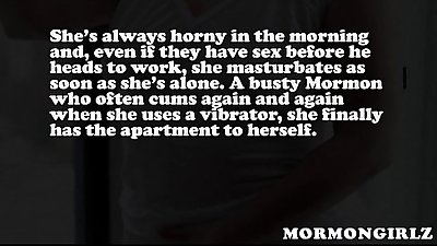 mormongirlz мормон Мамочка мастурбирует с вибратор