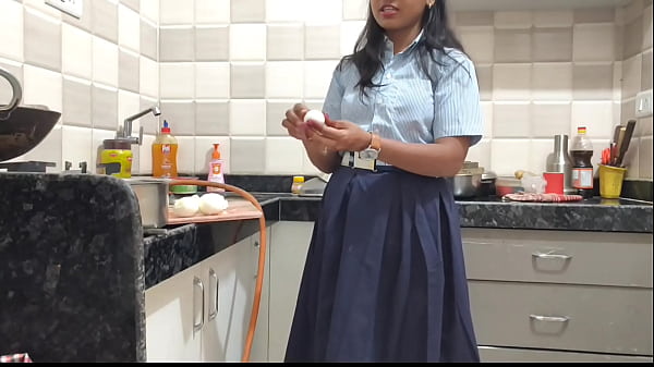 When Ashu did not go to college, the teacher came to the house and fucked Ashu (Hindi audio)
